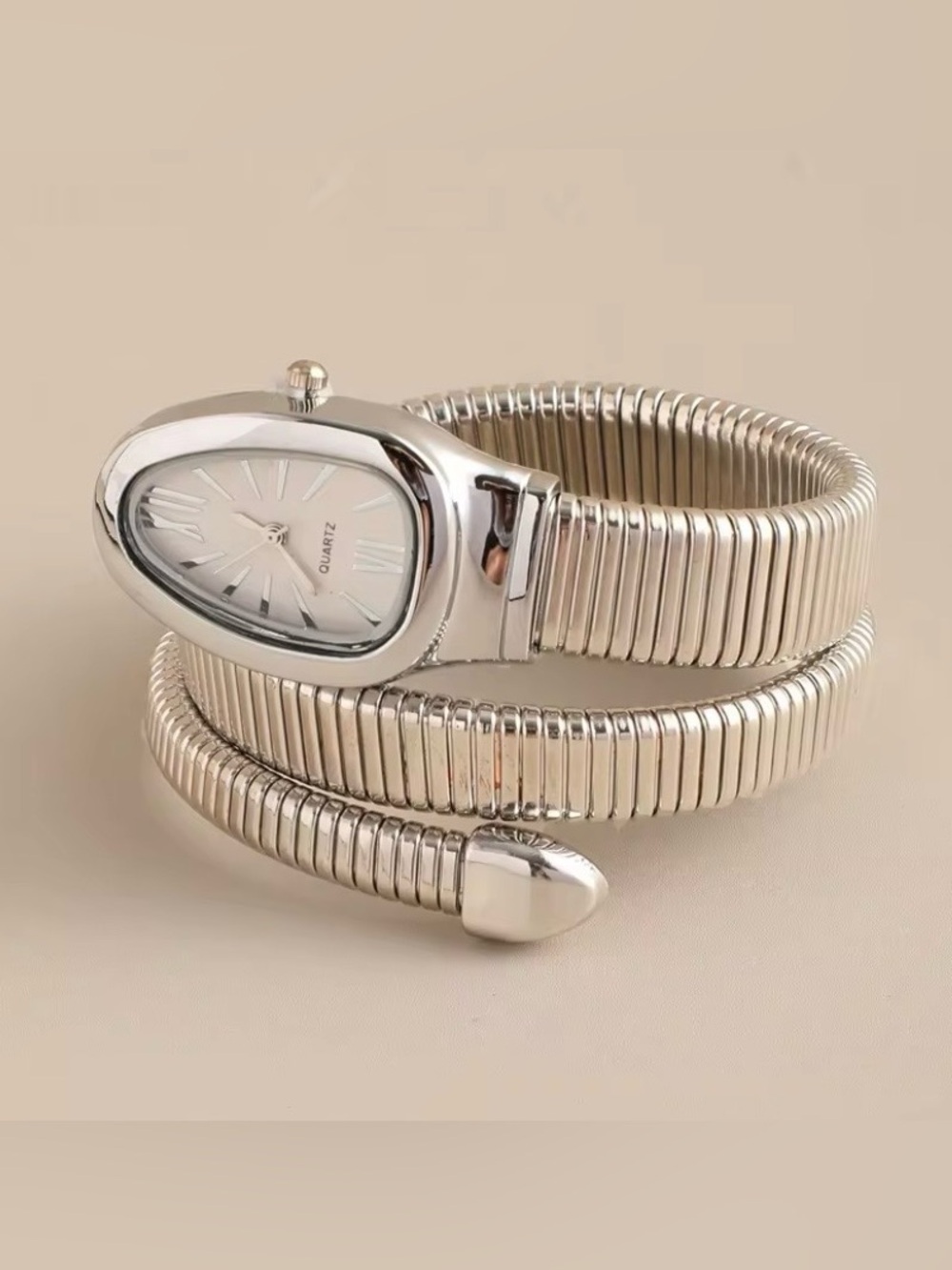 NEW! Silver Snake Wrap watch. Serpent Luxe watch 🐍 A1-29